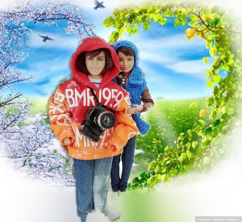 Прогулки. Ник и Симона 🍂🍃 | Бэйбики Прогулки. Ник и Симона 🍂🍃