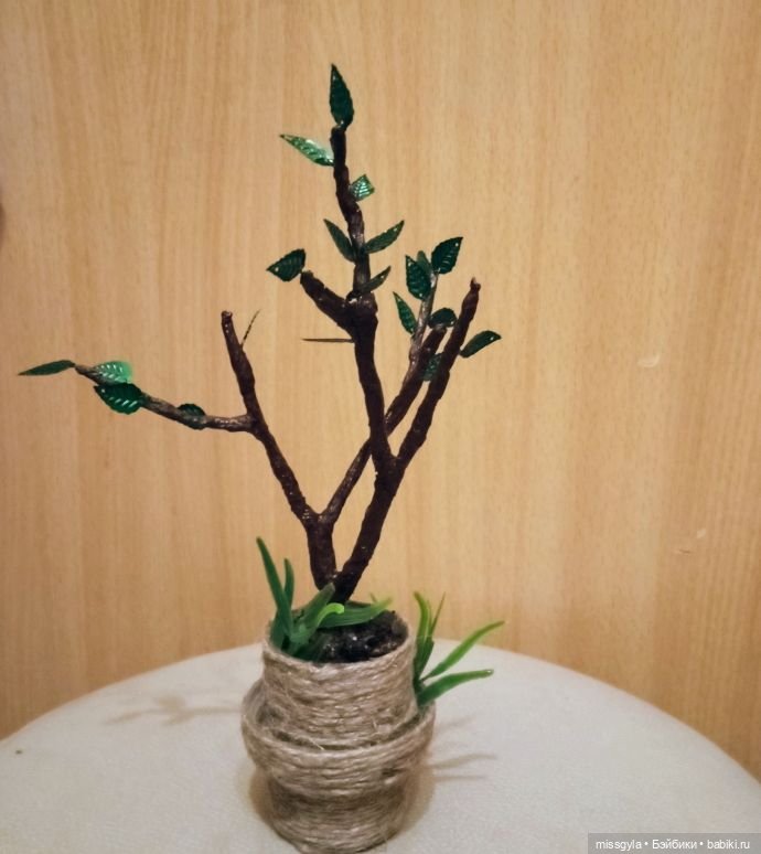 МК от Стаса. Деревце — Создание миниатюры: МК