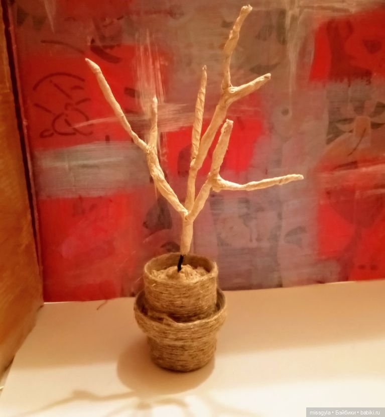 МК от Стаса. Деревце — Создание миниатюры: МК