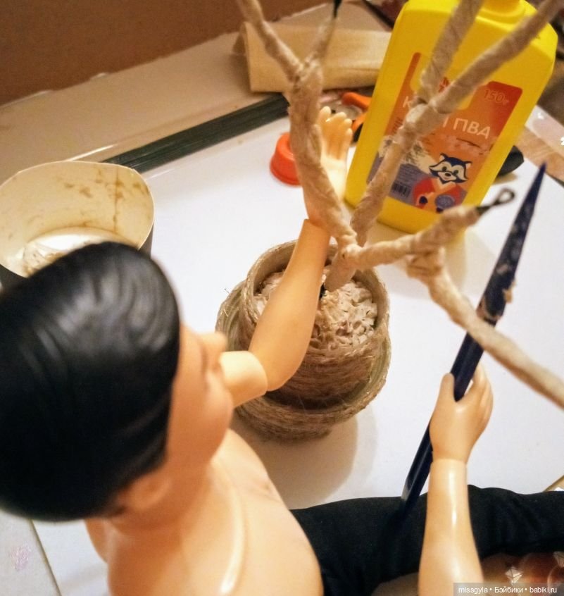 МК от Стаса. Деревце — Создание миниатюры: МК