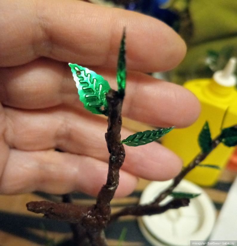 МК от Стаса. Деревце — Создание миниатюры: МК
