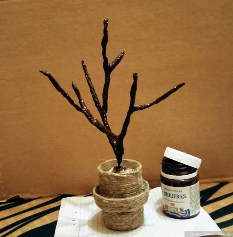 МК от Стаса. Деревце — Создание миниатюры: МК