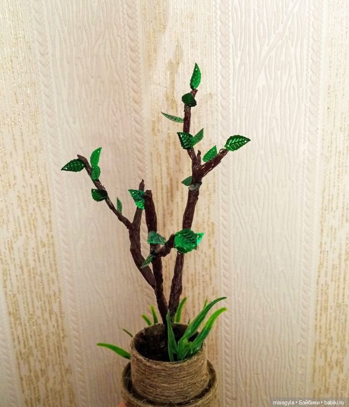 МК от Стаса. Деревце — Создание миниатюры: МК