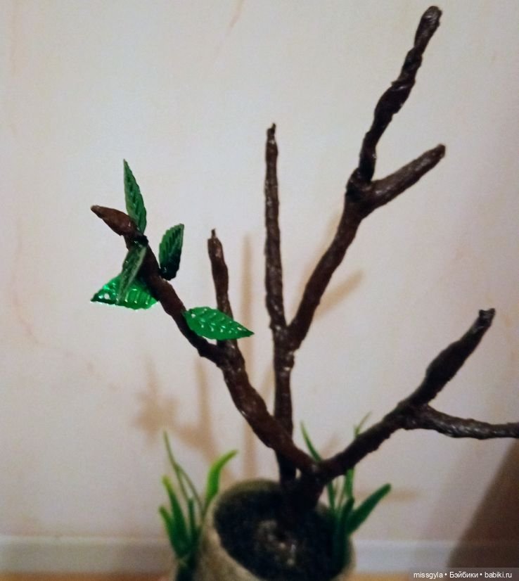 МК от Стаса. Деревце — Создание миниатюры: МК