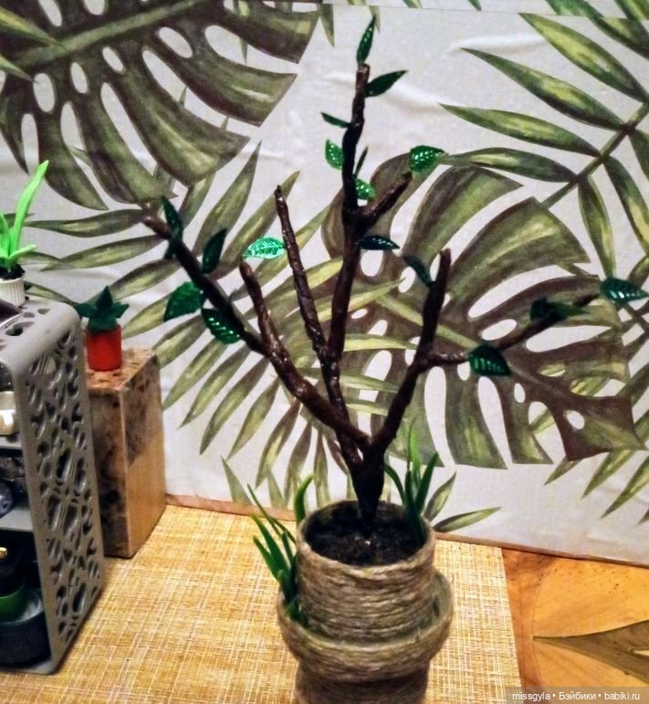 МК от Стаса. Деревце — Создание миниатюры: МК