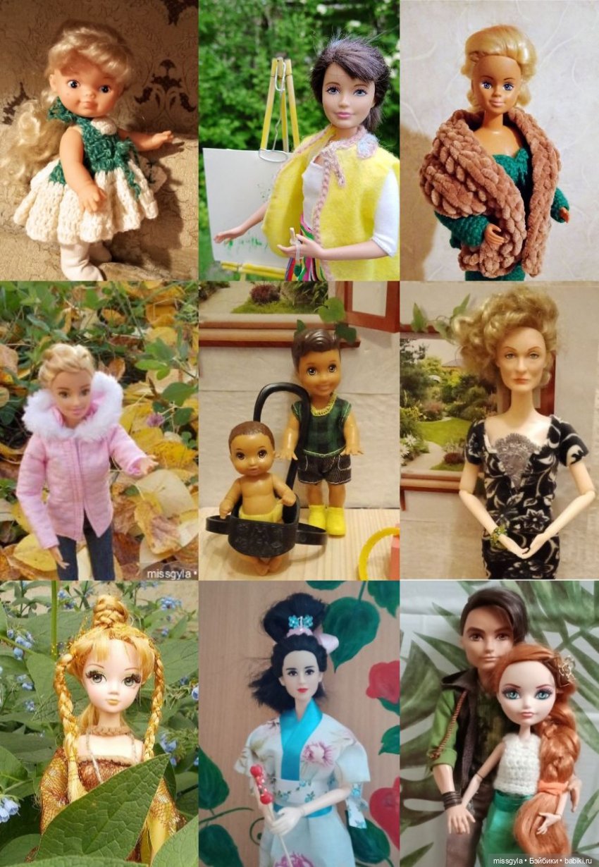 Они были первыми 🥇☺️ — Коллекции игровых кукол (Playline): фото полок