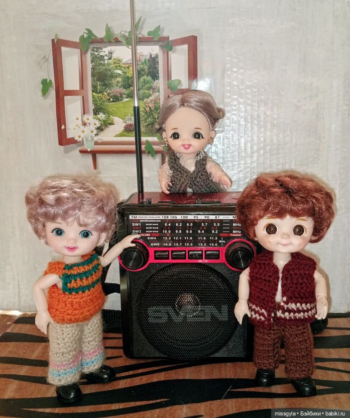 Телестудия "Baboli-TV". За кадром