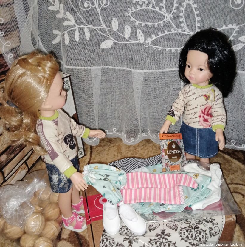 Наряды и сюрпризы | Бэйбики Наряды и сюрпризы — Куклы Paola Reina (Паола Рейна): новинки (фото 8)
