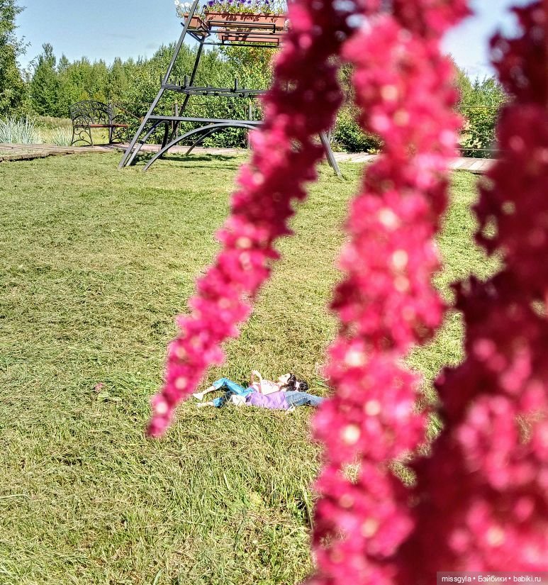 Ким и Аяна в Ботаническом саду