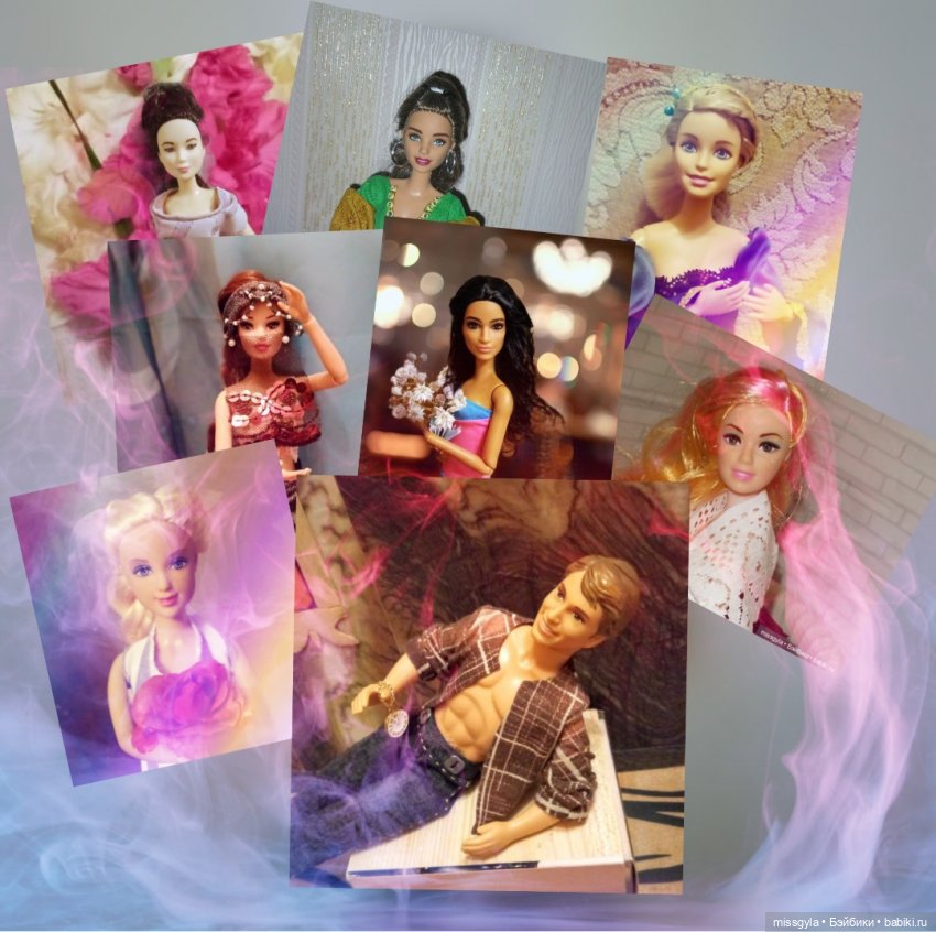 Четыре цвета глаз — Куклы Barbie (Барби): Looks