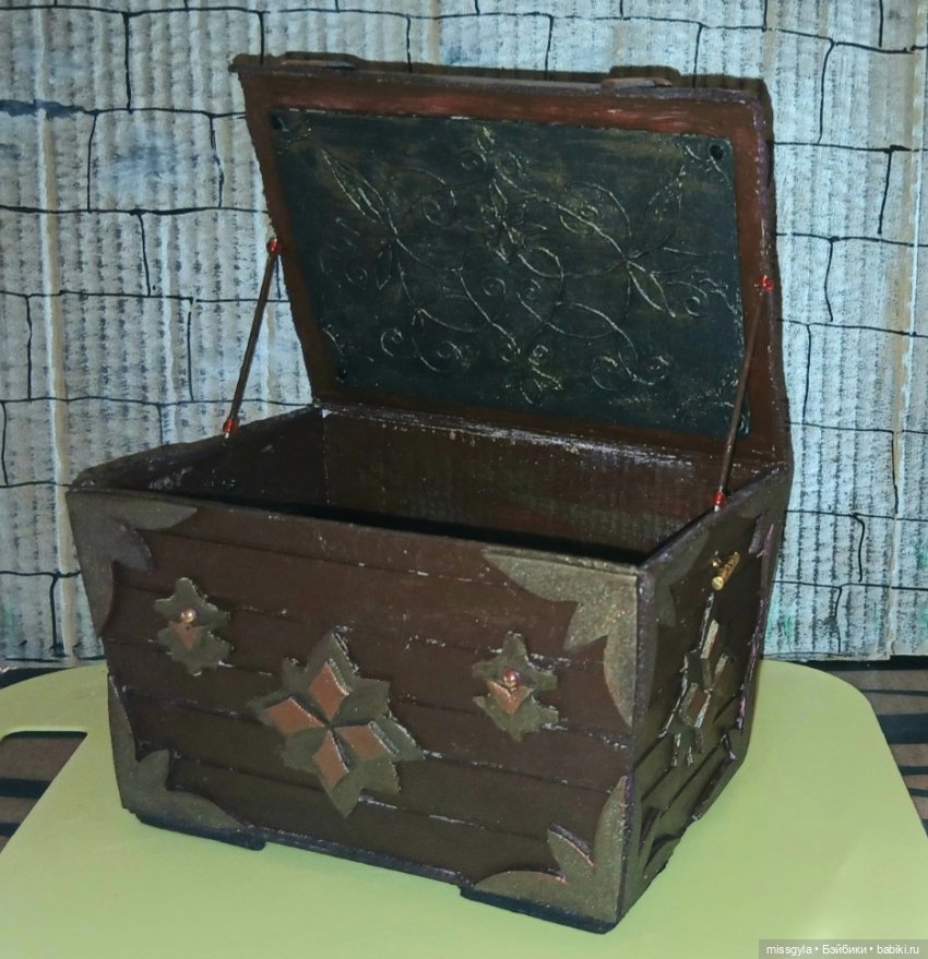 А что у нас? Сундук🛠 — Аксессуары для кукол своими руками: идеи