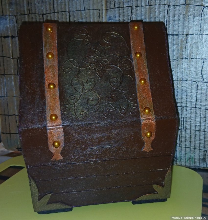 А что у нас? Сундук🛠 — Аксессуары для кукол своими руками: идеи