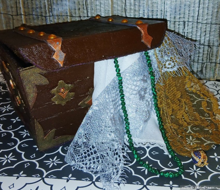 А что у нас? Сундук🛠 — Аксессуары для кукол своими руками: идеи