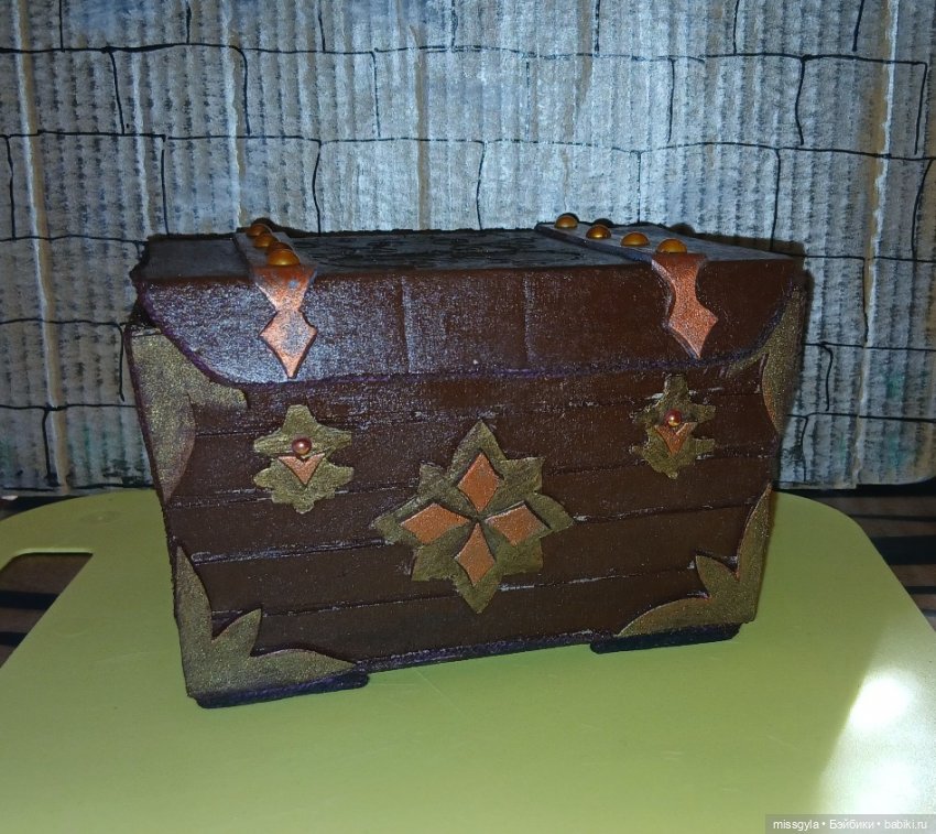 А что у нас? Сундук🛠 — Аксессуары для кукол своими руками: идеи
