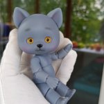 Серый котенок БЖД