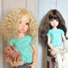 Парички из козочки для Kaye Wiggs