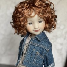 Парик для Ruby Red (рост 38 см)