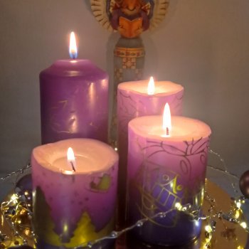 Третья и четвёртая свечи Адвента