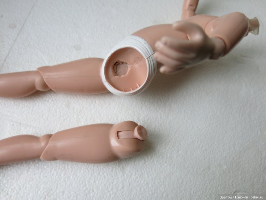 Починка тазобедренного шарнира Джолины