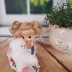 Котик с телефоном