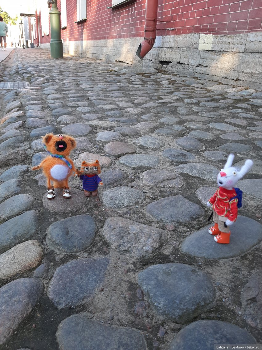 Авторские игрушки Ветерок и его друзья на заячьем острове (фото 2)