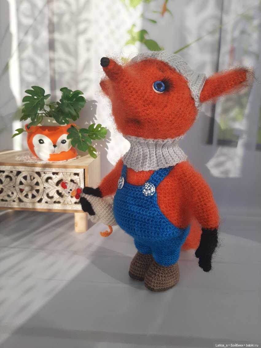 Лисенок Федька — Вязаные игрушки и амигуруми: крючком (фото 7)