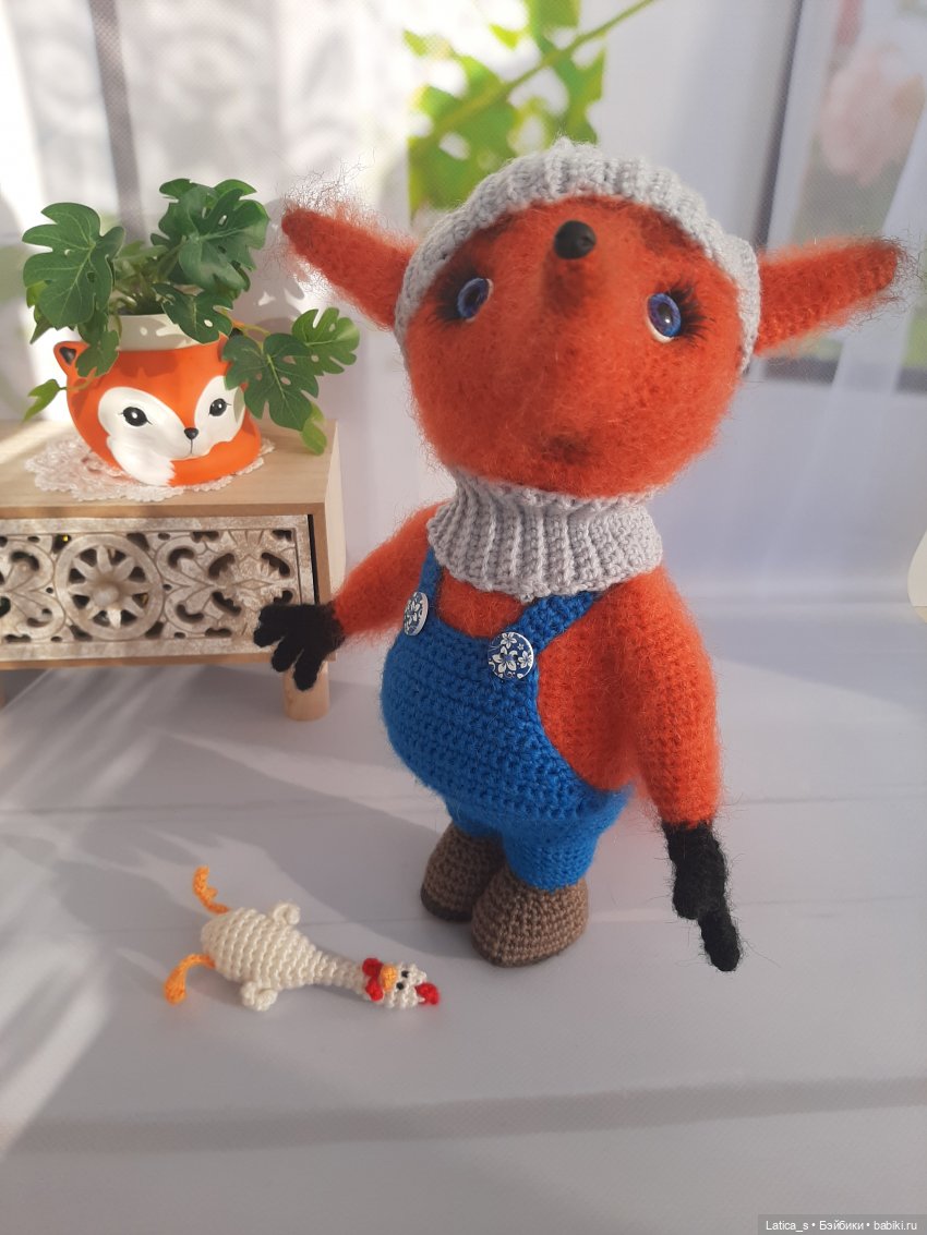 Лисенок Федька — Вязаные игрушки и амигуруми: крючком (фото 4)