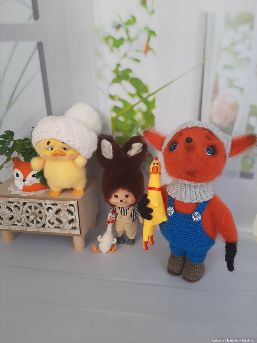 Лисенок Федька — Вязаные игрушки и амигуруми: крючком