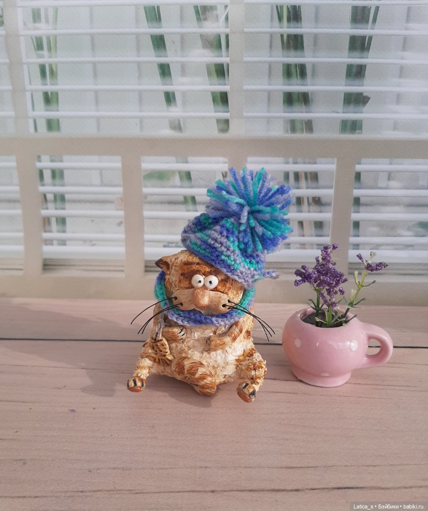 Привет, я кот — Лепка авторских игрушек и папье