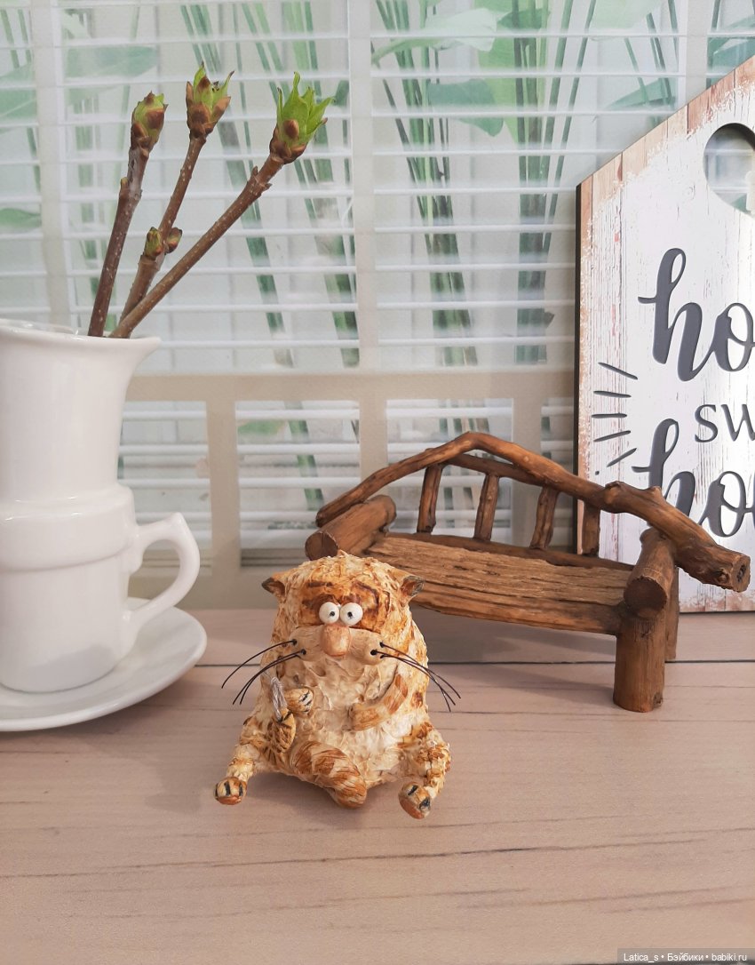 Привет, я кот — Лепка авторских игрушек и папье (фото 5)