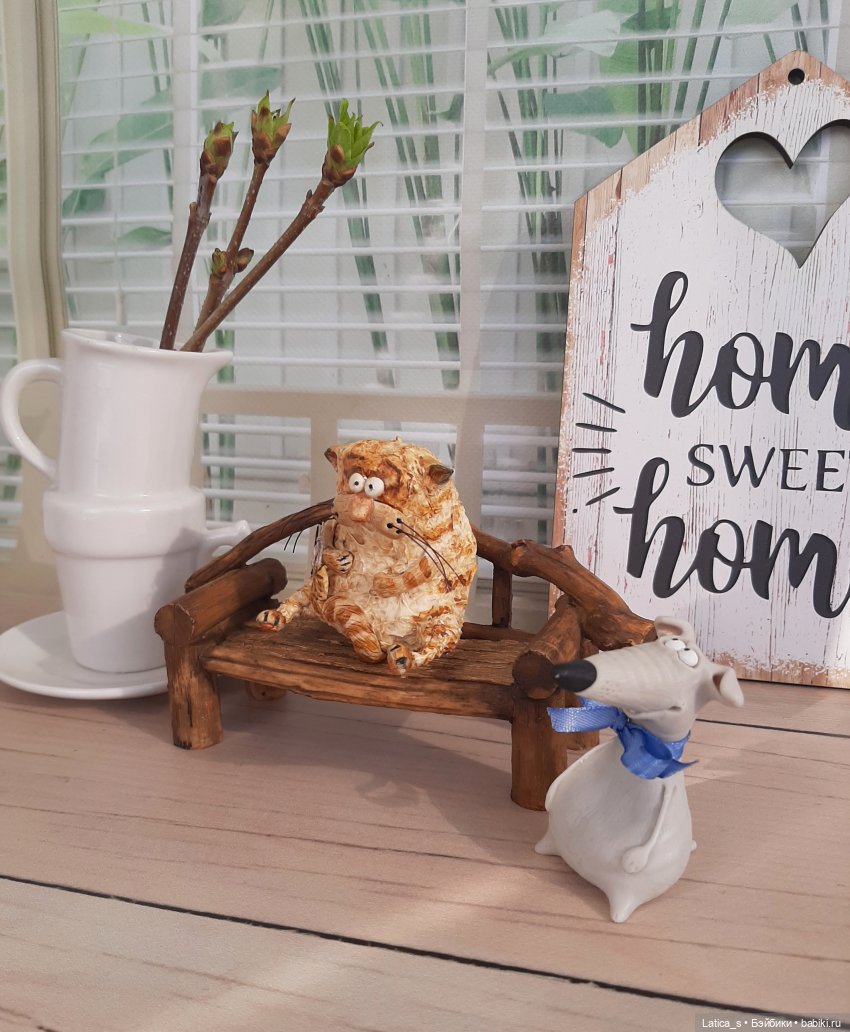 Привет, я кот — Лепка авторских игрушек и папье (фото 8)