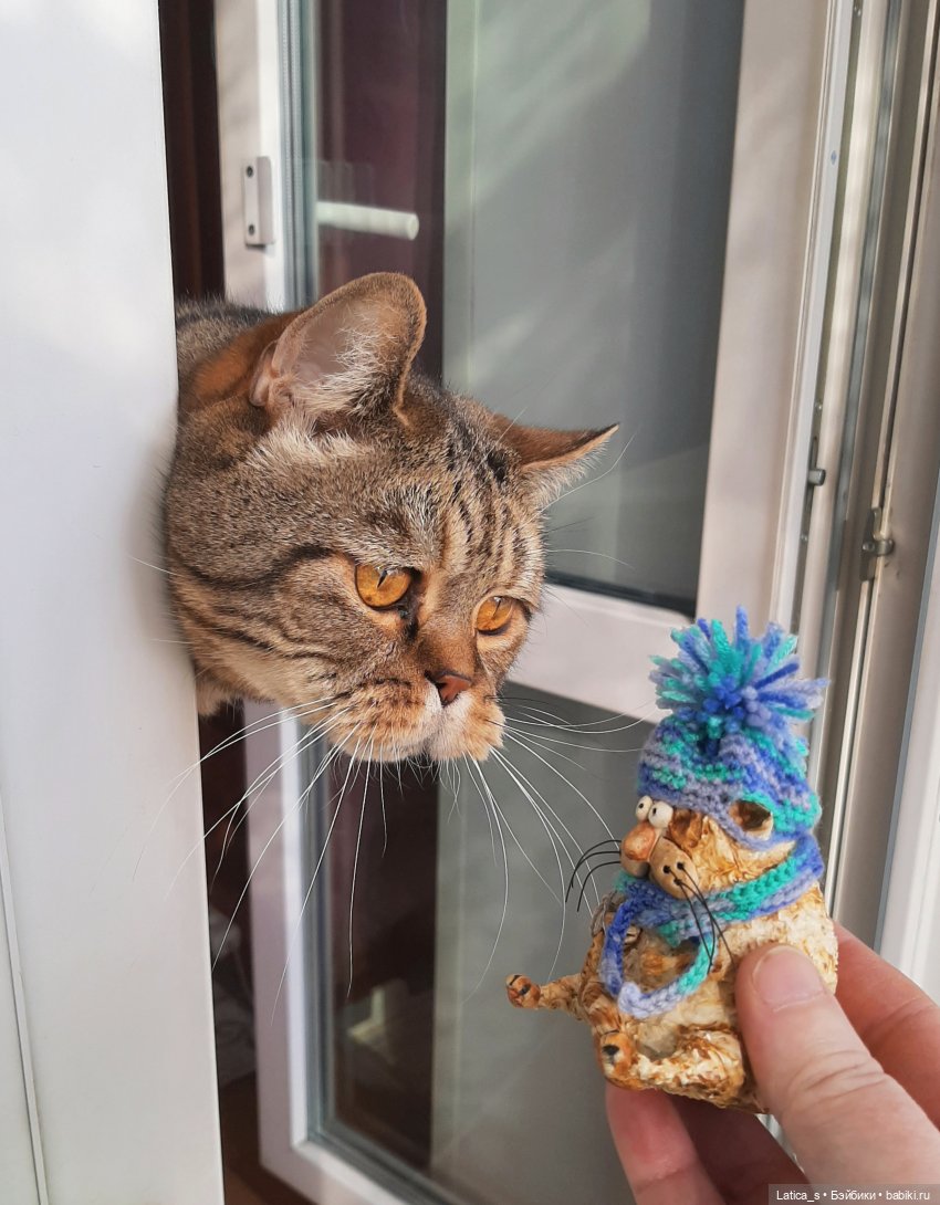 Привет, я кот — Лепка авторских игрушек и папье (фото 2)