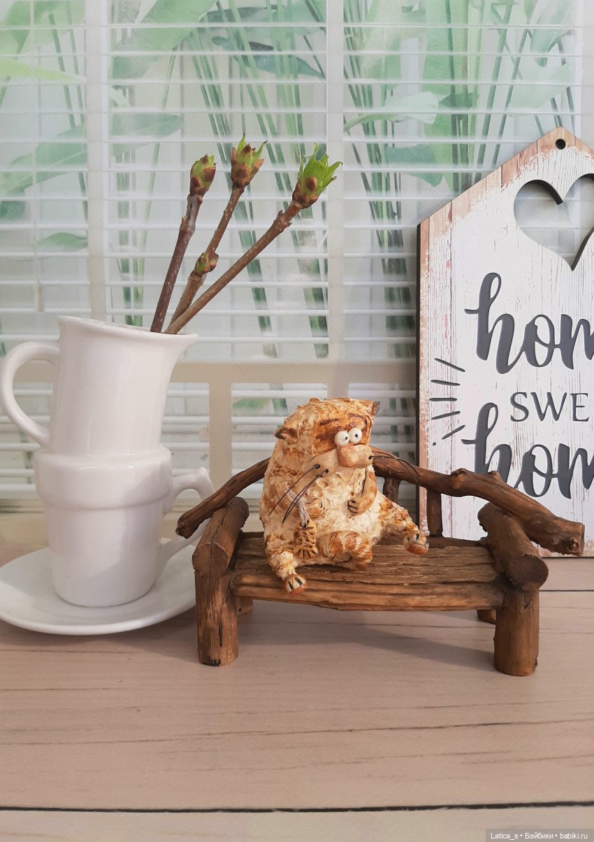 Привет, я кот — Лепка авторских игрушек и папье (фото 4)