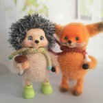 Лисенок,ёжик и мопс