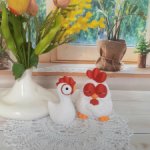 Петушок с курочкой