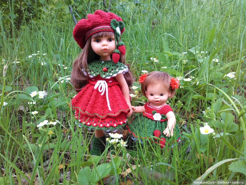 Прически для куклы землянички