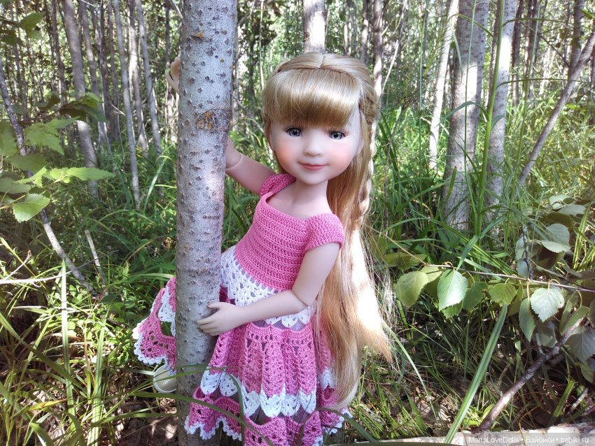 Лиззи и цветы — Куклы Dianna Effner (Эффнер) из винила: Little Darling