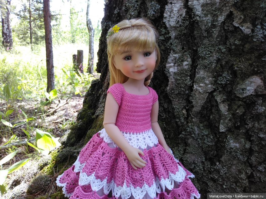 Лиззи и цветы — Куклы Dianna Effner (Эффнер) из винила: Little Darling (фото 6)