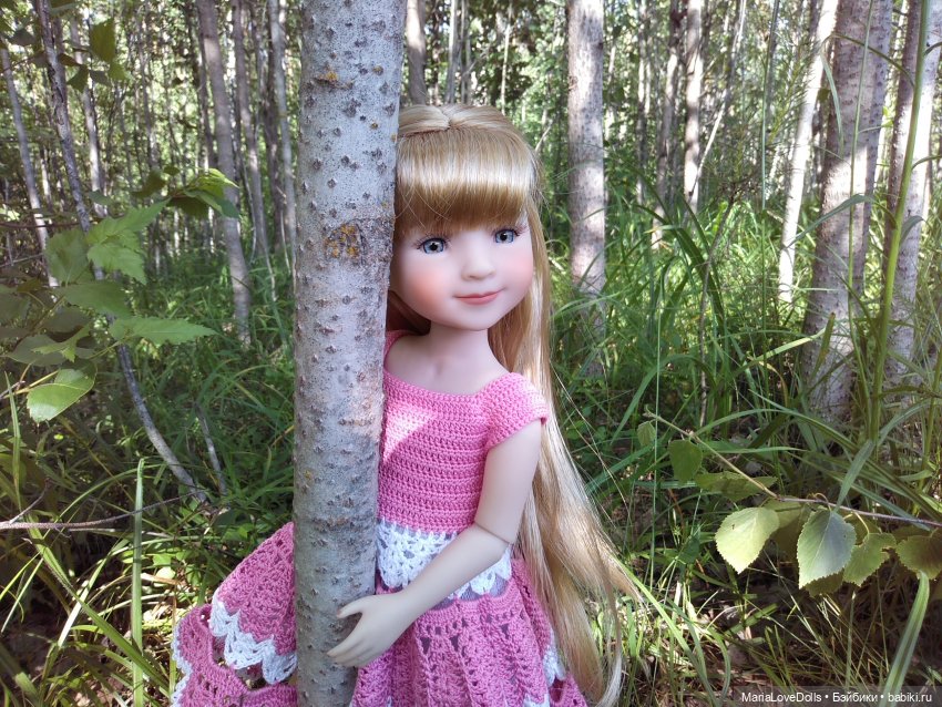 Лиззи и цветы — Куклы Dianna Effner (Эффнер) из винила: Little Darling