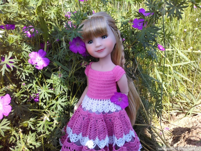 Лиззи и цветы — Куклы Dianna Effner (Эффнер) из винила: Little Darling (фото 10)