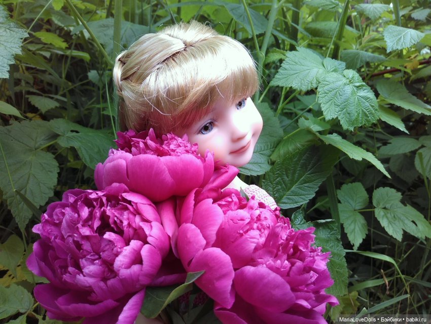 Лиззи и цветы — Куклы Dianna Effner (Эффнер) из винила: Little Darling (фото 2)