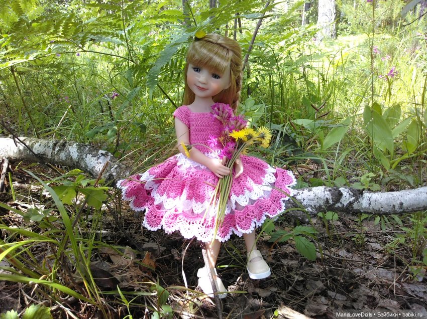 Лиззи и цветы — Куклы Dianna Effner (Эффнер) из винила: Little Darling (фото 8)