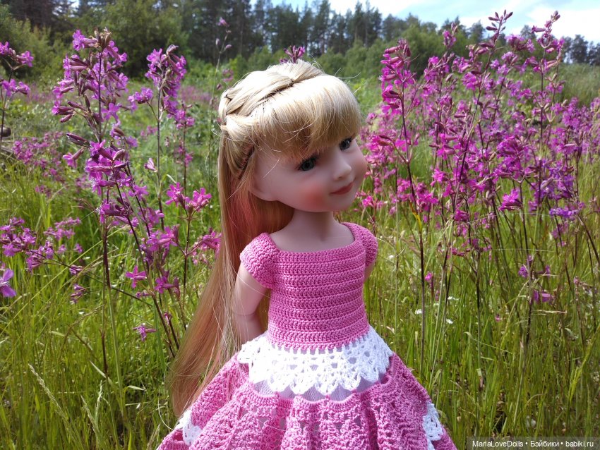 Лиззи и цветы — Куклы Dianna Effner (Эффнер) из винила: Little Darling (фото 3)