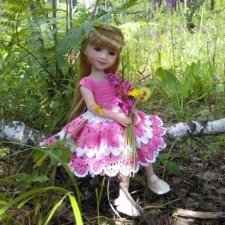 Лиззи и цветы