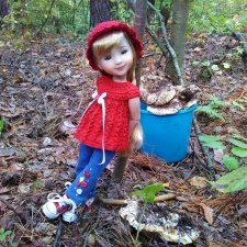 С Лизой по грибы... Или открытие грибного сезона