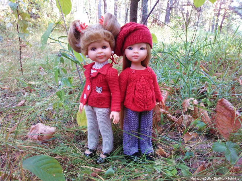 Маника и Клёпа на прогулке (фото 9)