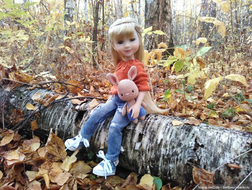 Как моя малышка зайку в лесу повстречала (фото 4)