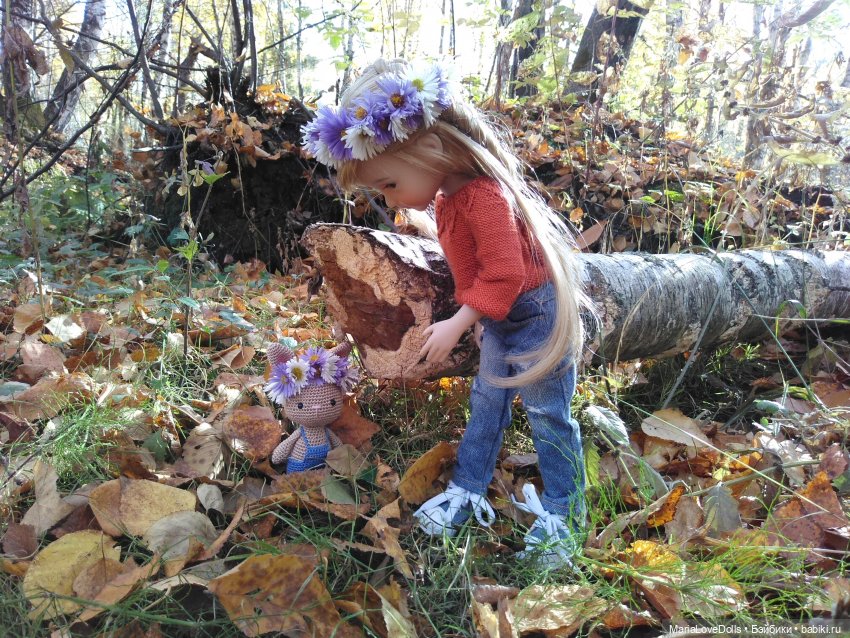 Как моя малышка зайку в лесу повстречала (фото 2)