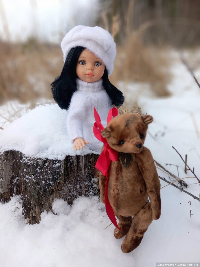 Первый день зимы😊 — Авторские мишки Тедди и друзья: фото (фото 5)