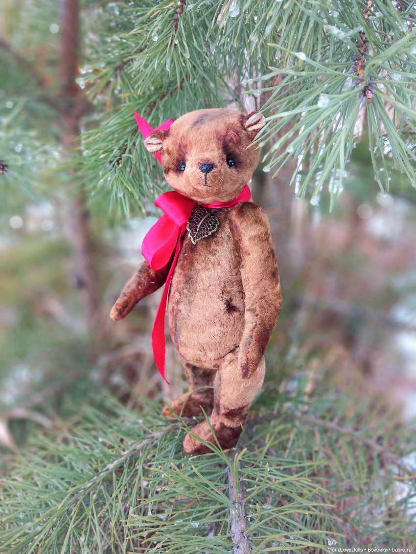 Первый день зимы😊 — Авторские мишки Тедди и друзья: фото (фото 8)